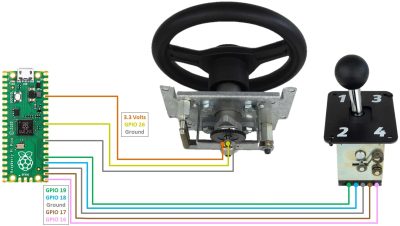 Wheel & Shifter Wiring