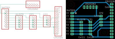 Matrix Keypad PCB